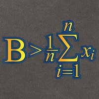 Be Greater Than Average Math Quotes Cotton Canvas Backpack