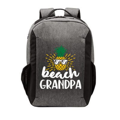 Beach Grandpa Tropical Summer Vacation Beach Pineapple Gift Vector Backpack