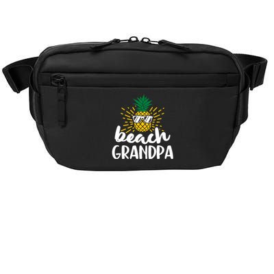 Beach Grandpa Tropical Summer Vacation Beach Pineapple Gift Crossbody Pack