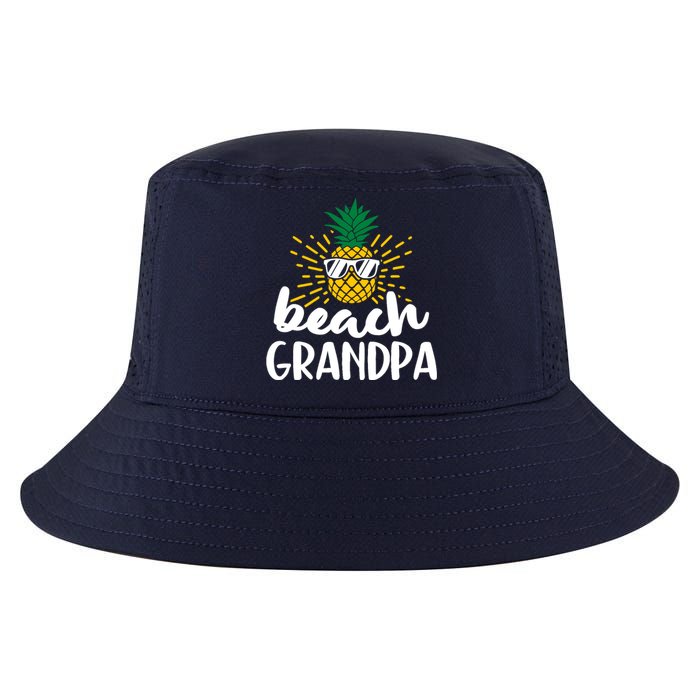 Beach Grandpa Tropical Summer Vacation Beach Pineapple Gift Cool Comfort Performance Bucket Hat