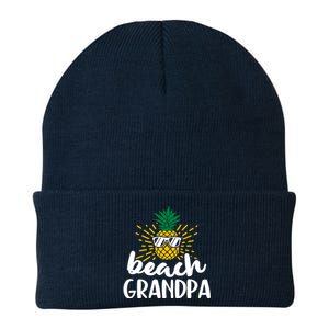 Beach Grandpa Tropical Summer Vacation Beach Pineapple Gift Knit Cap Winter Beanie