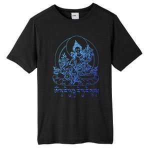 Buddha Green Tara Tra Tibetan Buddhism Vajrayana Meaningful Gift Tall Fusion ChromaSoft Performance T-Shirt