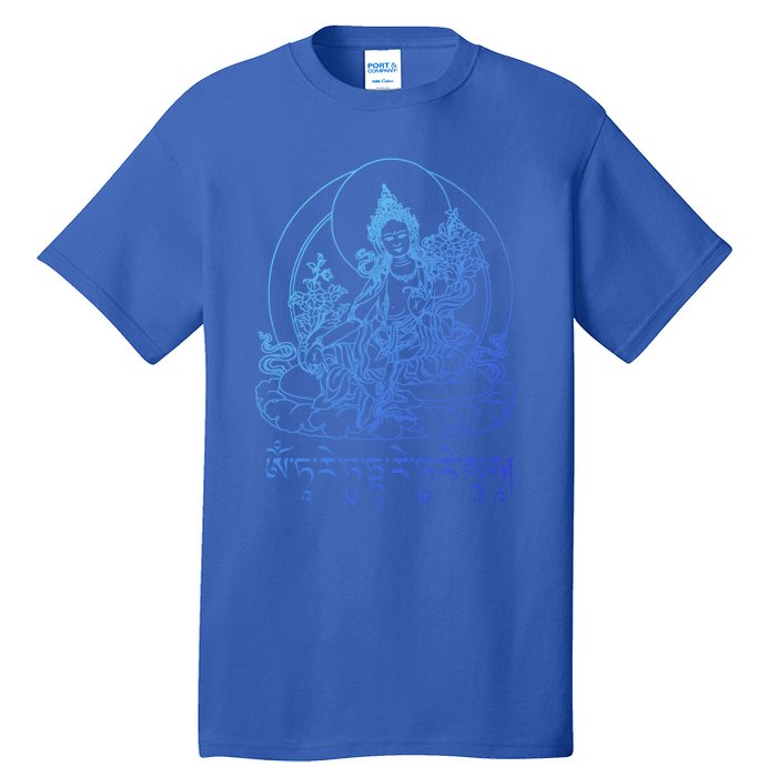 Buddha Green Tara Tra Tibetan Buddhism Vajrayana Meaningful Gift Tall T-Shirt