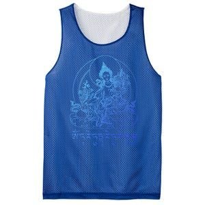 Buddha Green Tara Tra Tibetan Buddhism Vajrayana Meaningful Gift Mesh Reversible Basketball Jersey Tank