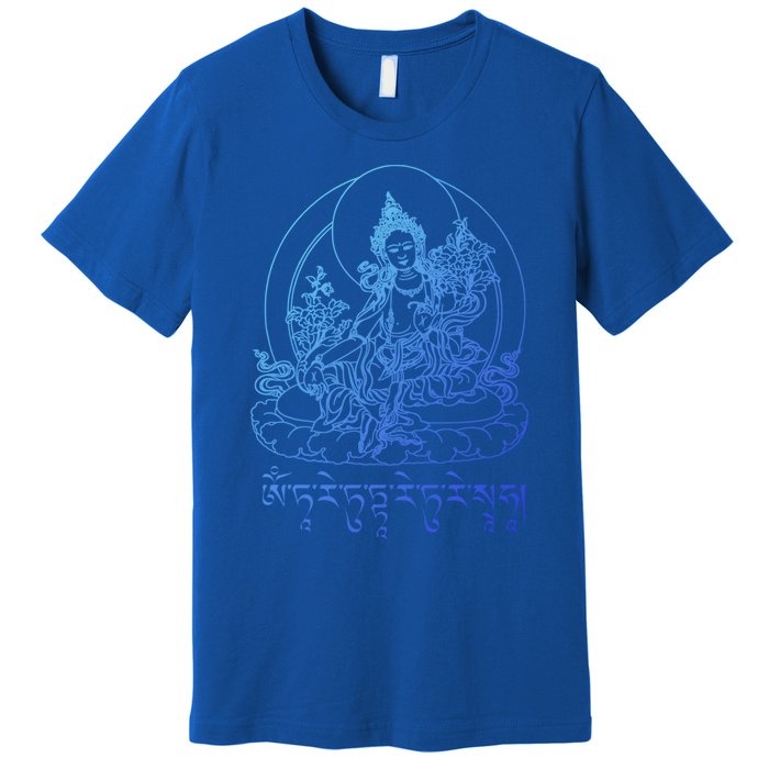 Buddha Green Tara Tra Tibetan Buddhism Vajrayana Meaningful Gift Premium T-Shirt