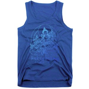 Buddha Green Tara Tra Tibetan Buddhism Vajrayana Meaningful Gift Tank Top