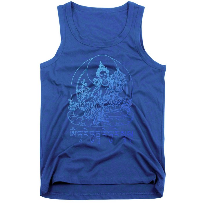 Buddha Green Tara Tra Tibetan Buddhism Vajrayana Meaningful Gift Tank Top