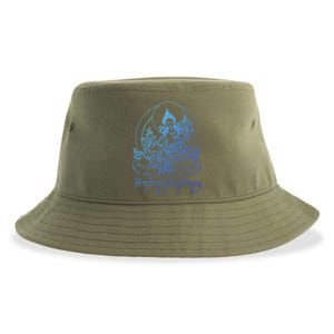 Buddha Green Tara Tra Tibetan Buddhism Vajrayana Meaningful Gift Sustainable Bucket Hat