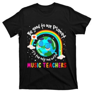 Be Good To Our Planet With Music Earth Day T-Shirt