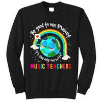 Be Good To Our Planet With Music Earth Day Tall Sweatshirt