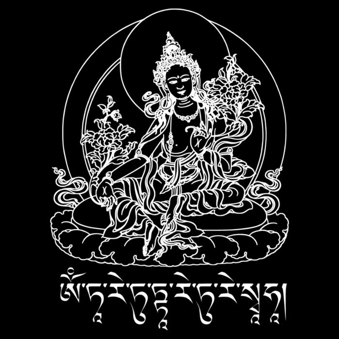 Buddha Green Tara Tra Tibetan Buddhism Vajrayana Gift Cooling Performance Crew T-Shirt