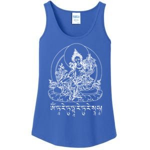 Buddha Green Tara Tra Tibetan Buddhism Vajrayana Gift Ladies Essential Tank