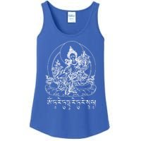 Buddha Green Tara Tra Tibetan Buddhism Vajrayana Gift Ladies Essential Tank