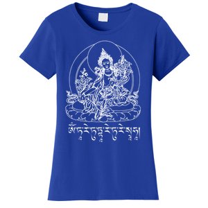 Buddha Green Tara Tra Tibetan Buddhism Vajrayana Gift Women's T-Shirt