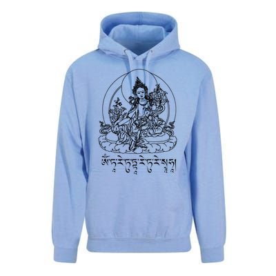 Buddha Green Tara Tra Tibetan Buddhism Vajrayana Gift Unisex Surf Hoodie