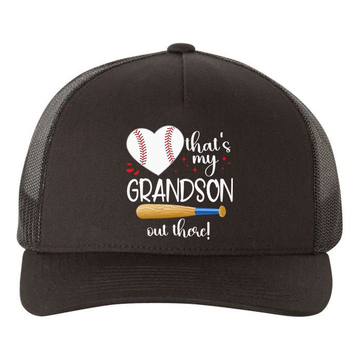 Baseball Grandma Thats My Grandson Out There Gifts Women Yupoong Adult 5-Panel Trucker Hat