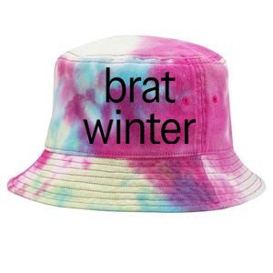 Brat Green Trendy Christmas Winter Meme Teens Get Z Gift Tie-Dyed Bucket Hat