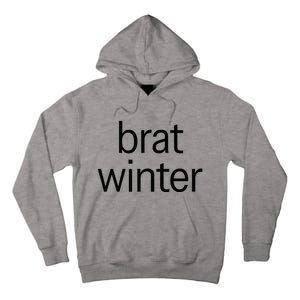 Brat Green Trendy Christmas Winter Meme Teens Get Z Gift Tall Hoodie