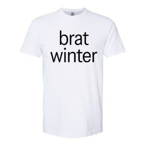 Brat Green Trendy Christmas Winter Meme Teens Get Z Gift Softstyle CVC T-Shirt