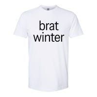 Brat Green Trendy Christmas Winter Meme Teens Get Z Gift Softstyle CVC T-Shirt