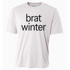 Brat Green Trendy Christmas Winter Meme Teens Get Z Gift Cooling Performance Crew T-Shirt