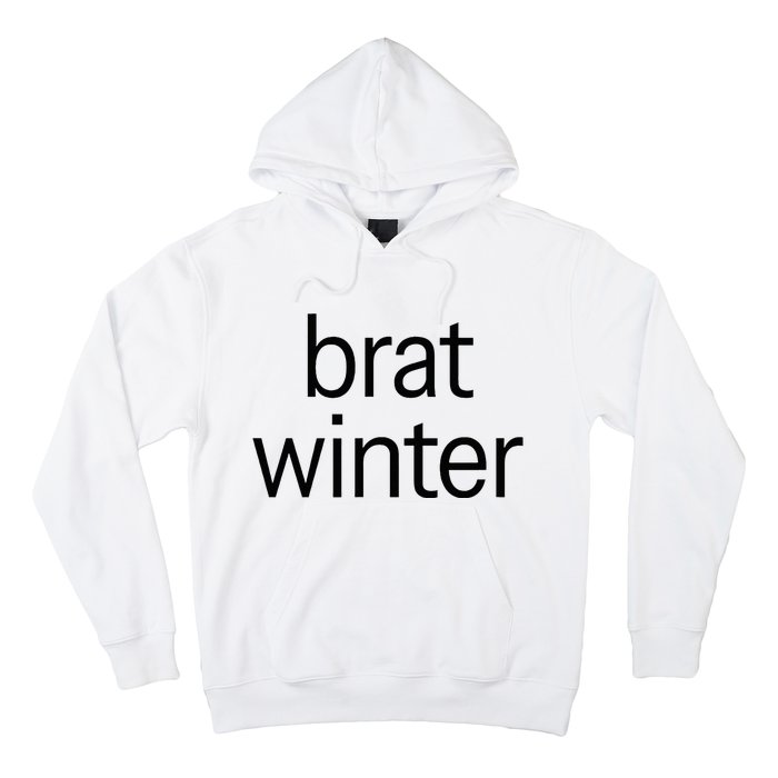 Brat Green Trendy Christmas Winter Meme Teens Get Z Gift Hoodie