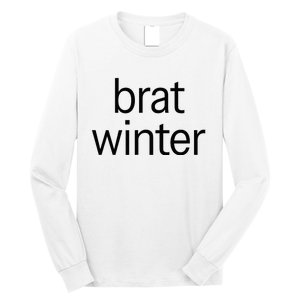 Brat Green Trendy Christmas Winter Meme Teens Get Z Gift Long Sleeve Shirt