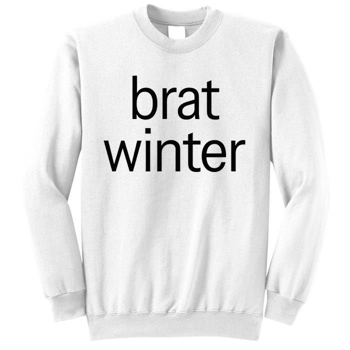 Brat Green Trendy Christmas Winter Meme Teens Get Z Gift Sweatshirt