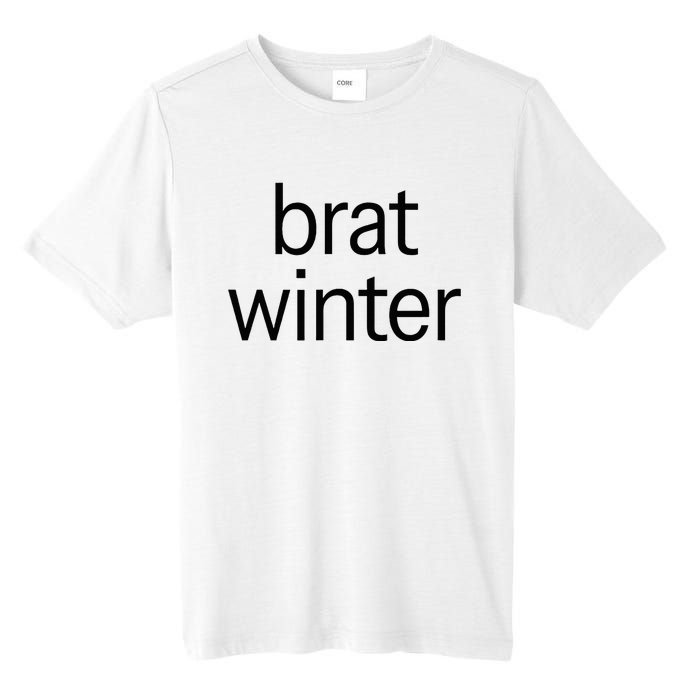 Brat Green Trendy Christmas Winter Meme Teens Get Z Gift Tall Fusion ChromaSoft Performance T-Shirt