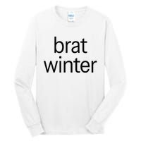 Brat Green Trendy Christmas Winter Meme Teens Get Z Gift Tall Long Sleeve T-Shirt