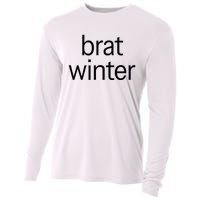 Brat Green Trendy Christmas Winter Meme Teens Get Z Gift Cooling Performance Long Sleeve Crew