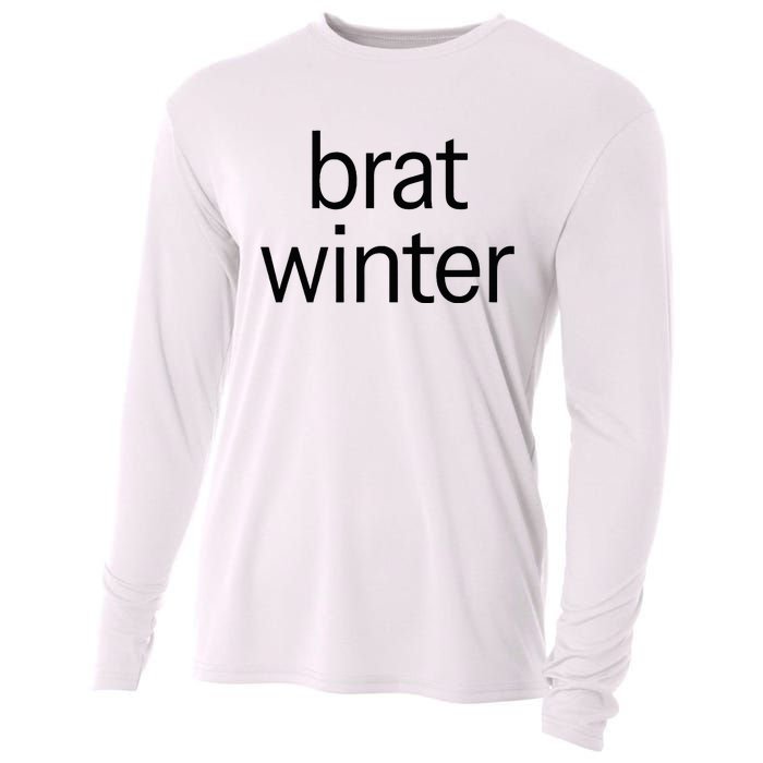 Brat Green Trendy Christmas Winter Meme Teens Get Z Gift Cooling Performance Long Sleeve Crew