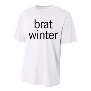 Brat Green Trendy Christmas Winter Meme Teens Get Z Gift Performance Sprint T-Shirt