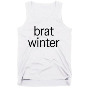 Brat Green Trendy Christmas Winter Meme Teens Get Z Gift Tank Top