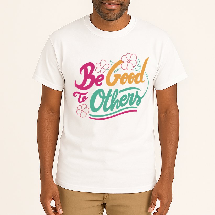 Be Good To Others Floral Tall T-Shirt
