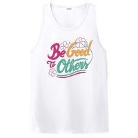 Be Good To Others Floral PosiCharge Competitor Tank