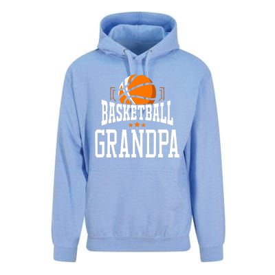 Basketball Grandpa Team Sports Fan Unisex Surf Hoodie