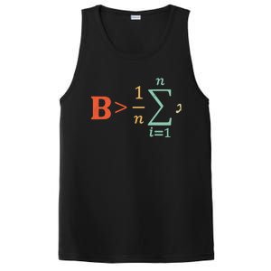 Be Greater Than Average Funny Math Teacher Nerd Gift PosiCharge Competitor Tank