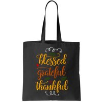 Blessed Grateful Thankful Bag