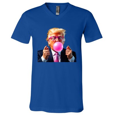 B.U.B.B.L.E Gum Trump V-Neck T-Shirt