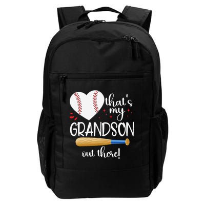 Baseball Grandma Thats My Grandson Out There Gifts Backpack