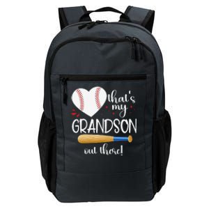 Baseball Grandma Thats My Grandson Out There Gifts Daily Commute Backpack