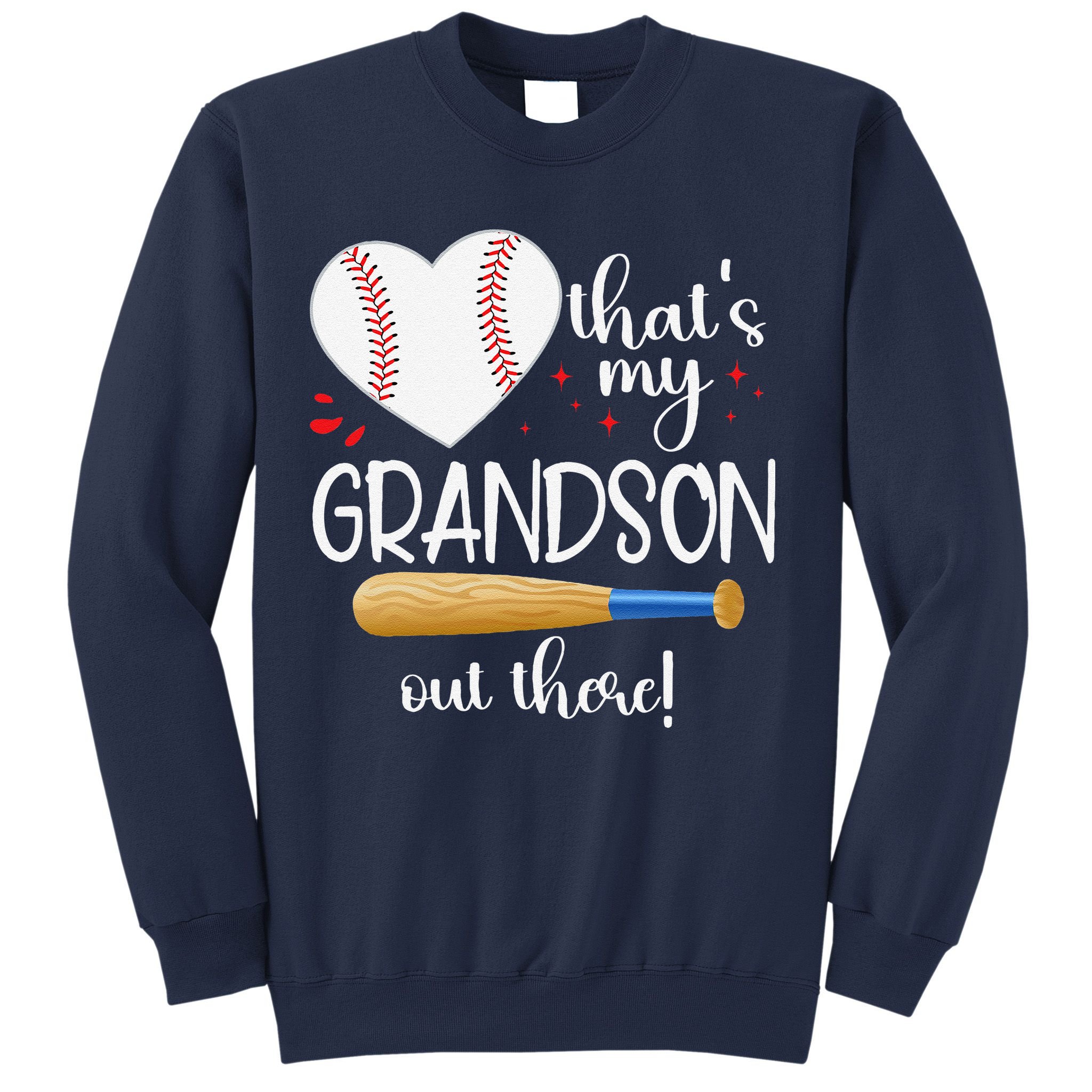 Baseball Grandma Thats My Grandson Out There Gifts Sweatshirt