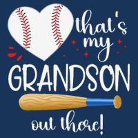Baseball Grandma Thats My Grandson Out There Gifts 16 in Basic Backpack