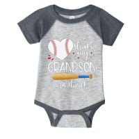 Baseball Grandma Thats My Grandson Out There Gifts Infant Baby Jersey Bodysuit