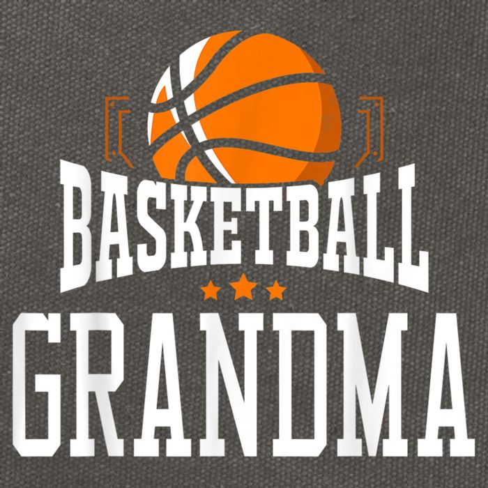 Basketball Grandma Team Sports Fan Cotton Canvas Backpack