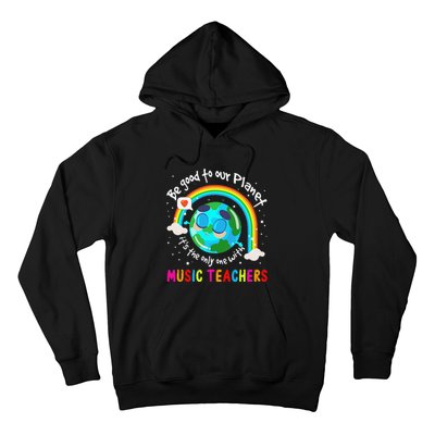 Be Good To Our Planet With Music Earth Day Hoodie