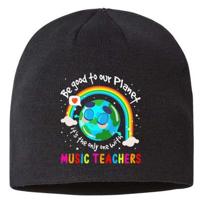 Be Good To Our Planet With Music Earth Day Sustainable Beanie