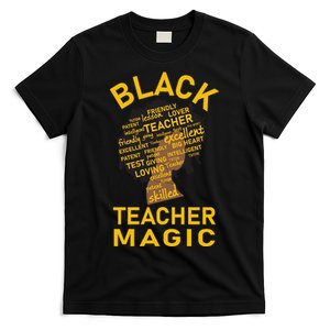 Black Girl Teacher Magic For Black History Month Gift T-Shirt