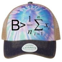 Be Greater Than Average Math Joke Funny Math Teacher Legacy Tie Dye Trucker Hat